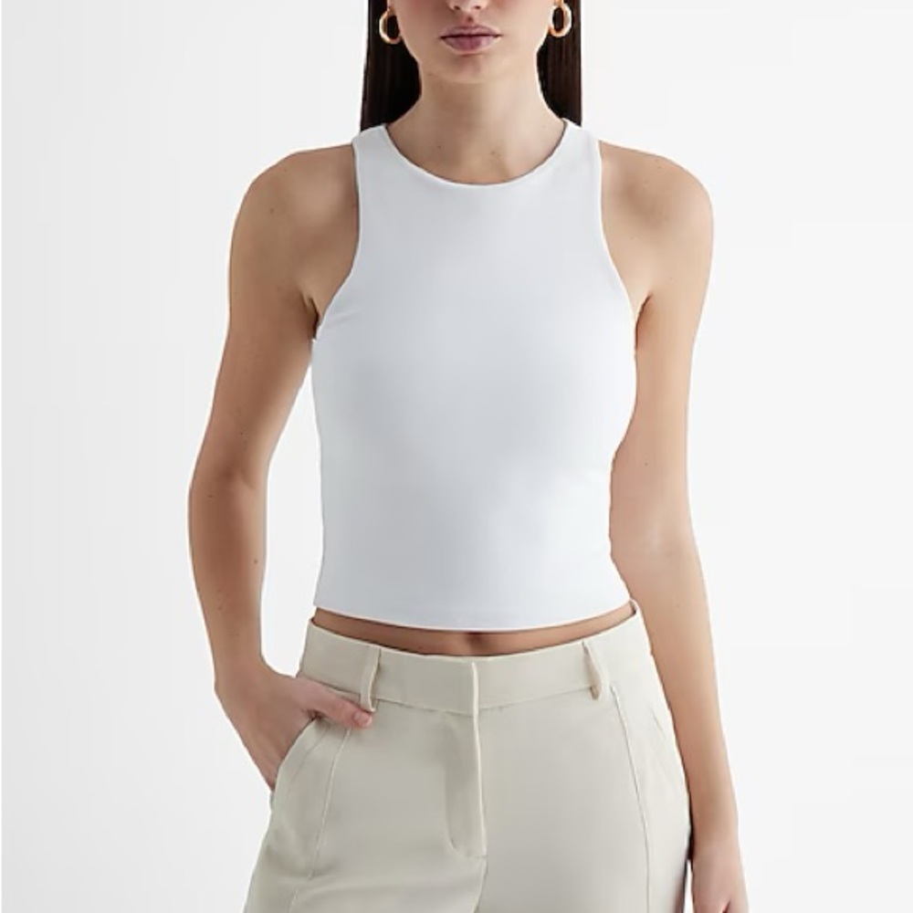 Express Body Contour High Neck Tank
